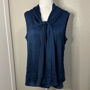 Bar III Elegant Navy Sleeveless Top